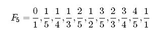 Farey fractions