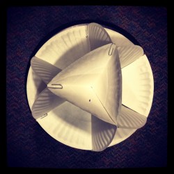 triangular face view