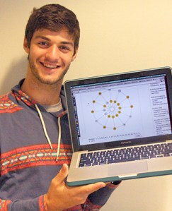 Robert Torrence and his Lights Out puzzle.