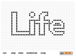 puttering's Scratch version of Conway's Game of Life