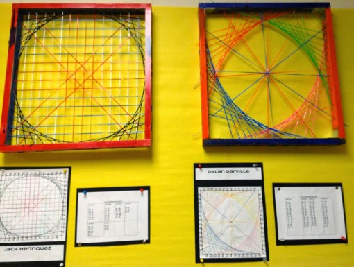 String art big circle