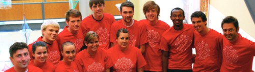 The crew from last summer's REU at Fairfield. Chris is furthest in the back.
